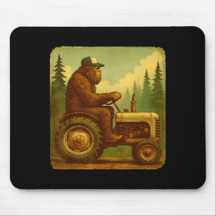 Bigfoot Tractor Farmer Design For Men Farming Farm Mouse Pad