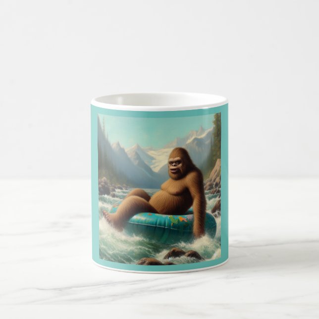 Bigfoot Tubing Coffee Mug (Center)