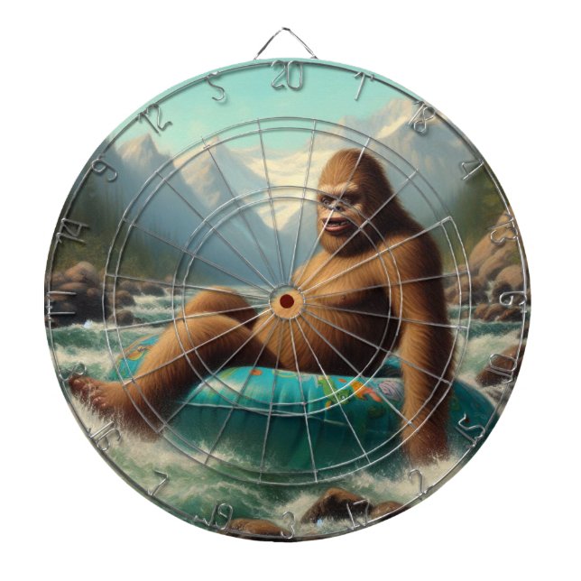 Bigfoot Tubing Dartboard (Front)