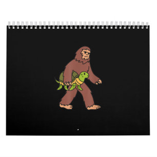 Bigfoot Turtle Pet Calendar
