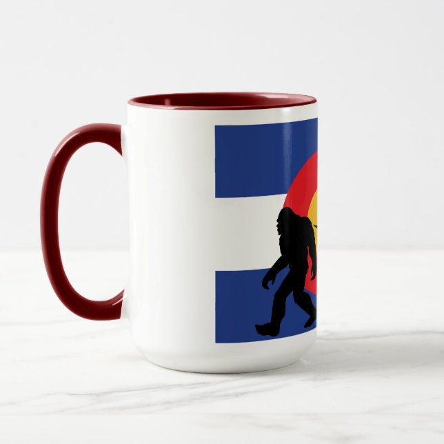 Bigfoot, Unicorn and Jackalope Mug (Left)