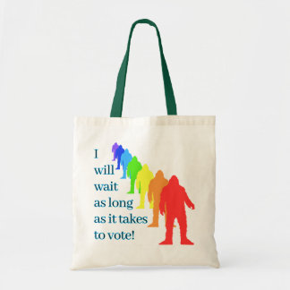 Bigfoot Votes Tote Bag