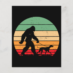 Bigfoot Walking German Shorthaired Pointer Dog Vin