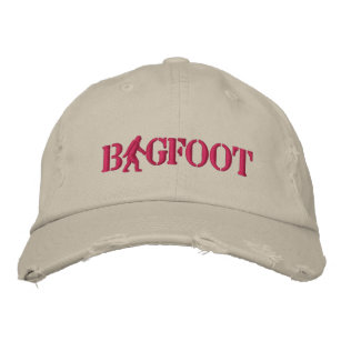 Bigfoot with  logo embroidered hat