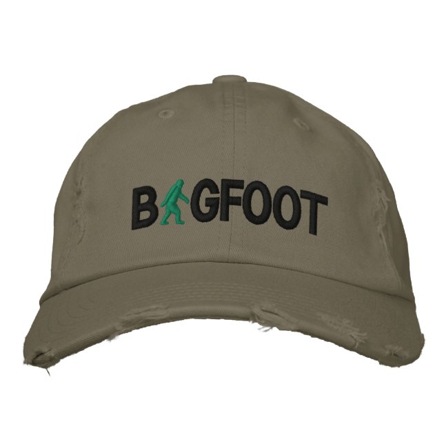 Bigfoot with logo embroidered hat (Front)