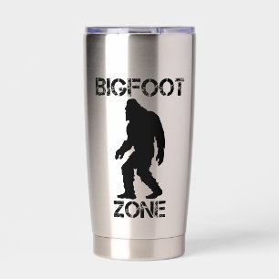 Bigfoot Zone Funny Bigfoot Insulated Tumbler