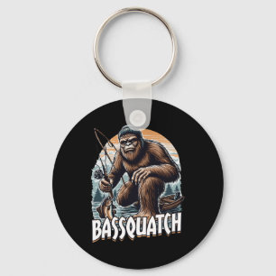 Bigfoots Funny Fishing Gifts For Men Byssquatch By Key Ring
