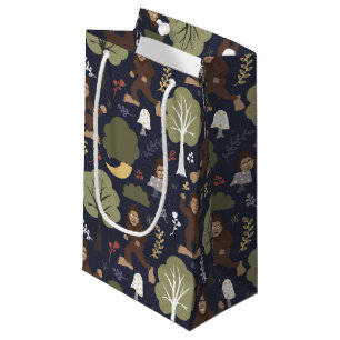 Bigfoot's Midnight Forest Adventure Small Gift Bag