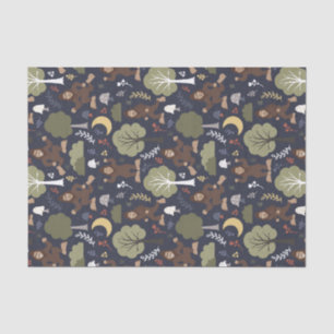 Bigfoot's Midnight Forest Adventure Tissue Paper