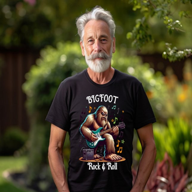 Bigfoots Midnight Jam Session T-Shirt (Creator Uploaded)