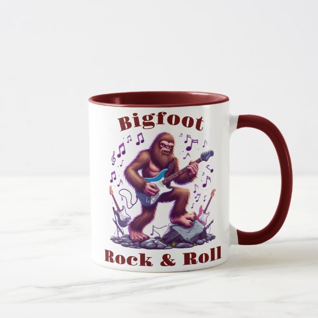 Bigfoots Rock & Roll  Mug (Right)