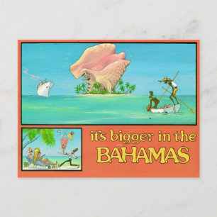 Bigger Bahamas Postcard