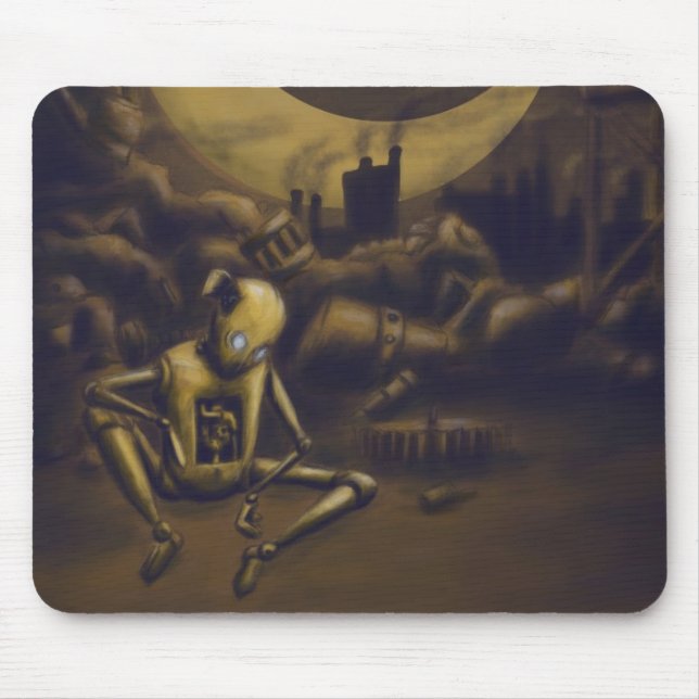 Bigger! Better! Industrialise! Mouse Pad (Front)