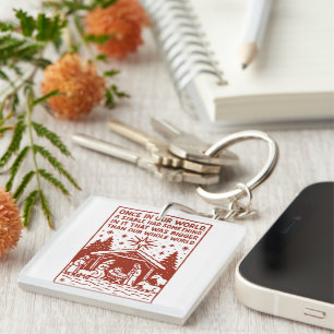 Bigger than our whole world 1 key ring