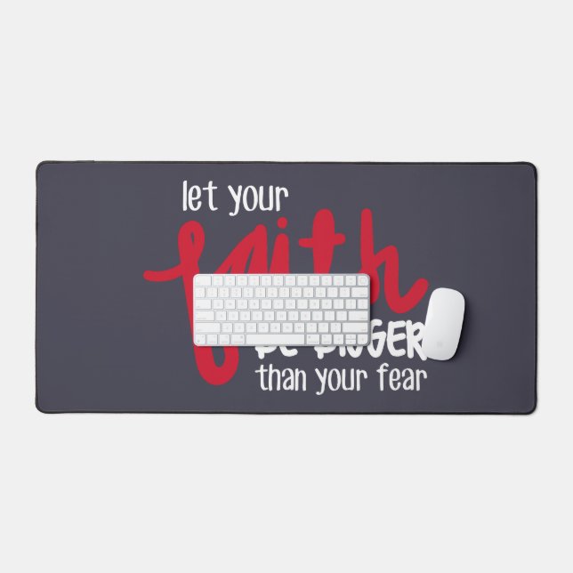 Bigger than your fear desk mat (Keyboard & Mouse)