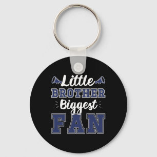 Biggest Fan Cheer Brother Of A Cheerleader Brother Key Ring