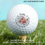 Biggest Fan - DADDY - Custom Photo Father's Day Golf Balls<br><div class="desc">Daddy, I'll always be your biggest fan!... Two of your favourite things , golf and your kids ! Now you can take them with you as you play 18 holes . Customise these golf balls with your child's favourite photo and name . Whether it's a father birthday, fathers day or...</div>