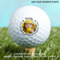 Biggest Fan - DADDY - Golfer Personalised Photo