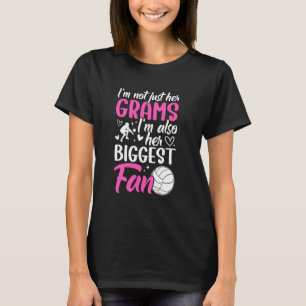 Biggest Fan Volleyball Grams Of A Volleyball Playe T-Shirt