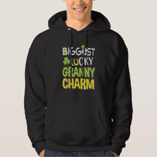 Biggest Lucky Granny Charm St Patricks Day Hoodie