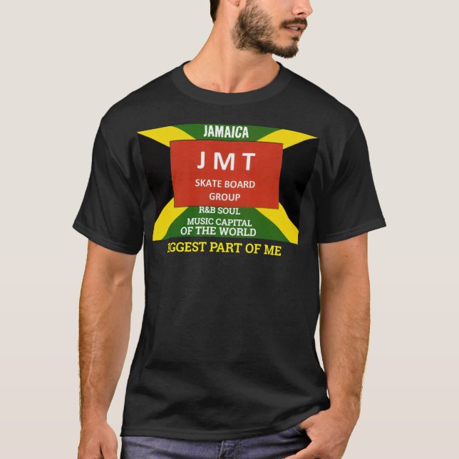 BIGGEST PART OF ME. Basic Dark T-Shirt (Front)