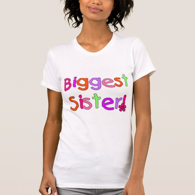 Biggest Sister T-shirts and Gifts (Front)