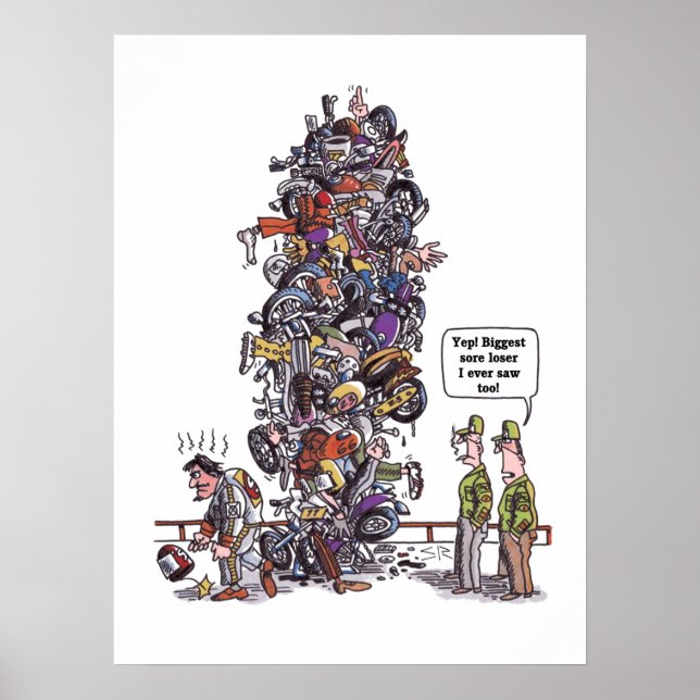 Biggest Sore Loser matte poster (Front)