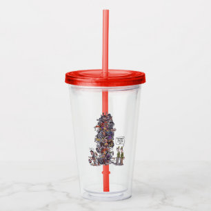 Biggest Sore Loser red acrylic tumbler