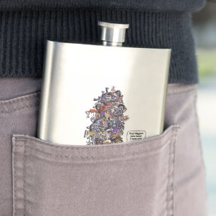 Biggest Sore Loser stainless steel flask