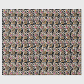 Biggie the Bulldog Animal Gram Wrapping Paper