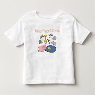 Biggy Piggy and Friends! Toddler T-Shirt