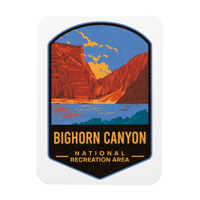 Bighorn Canyon National Recreation Area Magnet (Vertical)