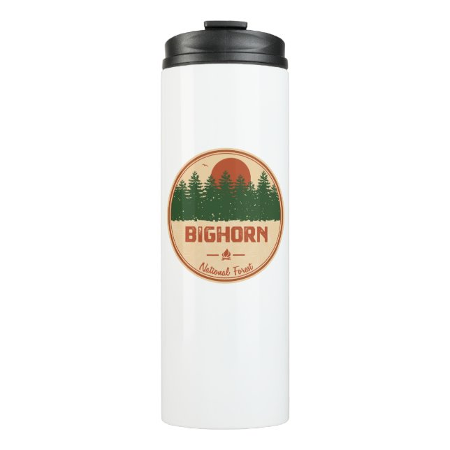 Bighorn National Forest Thermal Tumbler (Front)