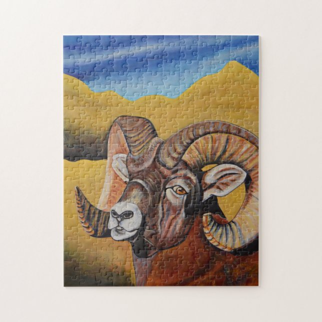Bighorn Sheep puzzle (Vertical)