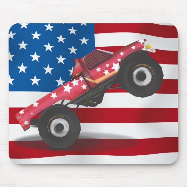 bigtruck Stallion Mouse Pad (Front)