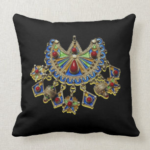 Bijoux kabyle cushion