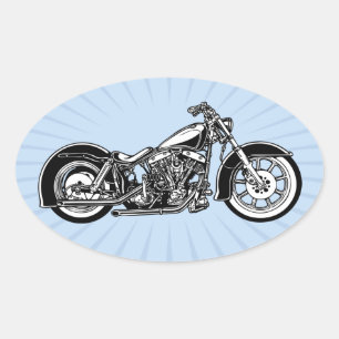 Bike-10-11 Oval Sticker