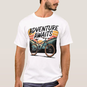 Bike Adventure Awaits T-Shirt