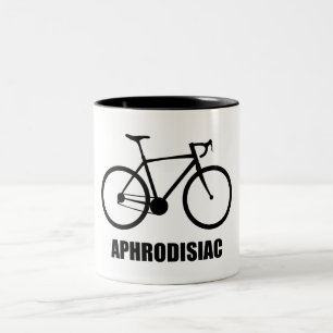 Bike Aphrodisiac Two-Tone Coffee Mug