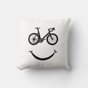 Bike Art Riding Bicycle Clipart Biking Clip Art Cushion