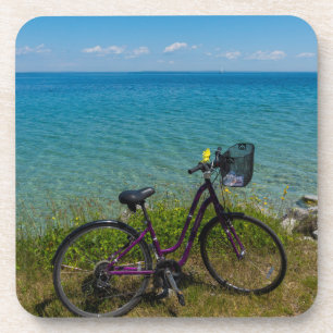 Bike At Mackinac Coaster