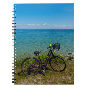 Bike At Mackinac Notebook