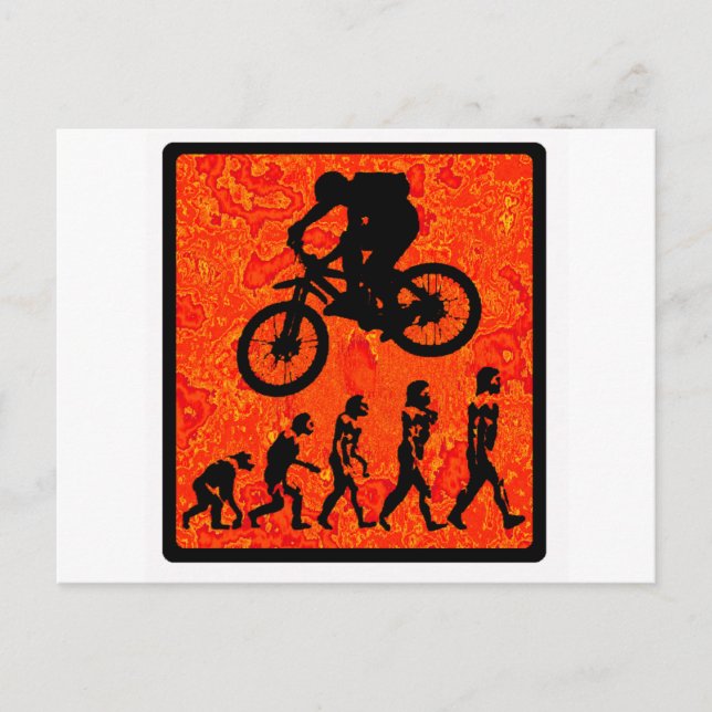 bike At Redwood Postcard (Front)