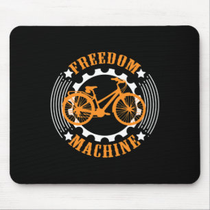 Bike Bicycle Biking Cycling Cyclist Ride Mountain Mouse Pad