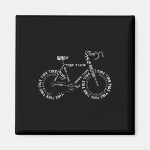 Bike Bicycle Parts Biking Cycling Bike Rider Cycli Magnet