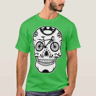 Bike  Bicycle  Skull  T-Shirt