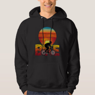 BIKE BIKING SUNSET HOODIE