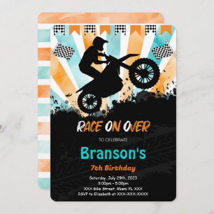 Bike Birthday Invitation