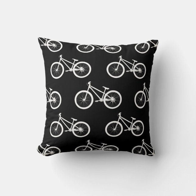 Bike Black Bicycle Cushion (Front)