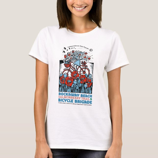 Bike Brigade Women's T-Shirt (Front)